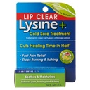 Lip Clear Lisina+ Tratamento de feridas frias 0,25 onças