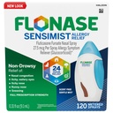 Fluonase Sensimist Alergy Relief Pulverizador nasal para não-sono, multi-sintomas de 24 horas Alergia de alívio – 120 Sprays