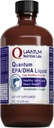 Quantum Nutrition Labs EPA / DHA Liquid - Omega 3 óleo de peixe líquido, Omega 3 líquido suplemento de óleo de peixe para adultos, Joint, Heart, & Brain Health Support - 8 Fl Oz garrafa