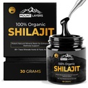 Resina Shilajit Pura com Ácido Fulvico - Himalayan Shilajit para homens e mulheres com 85+ Trace Minerals - Suporta Metabolismo - Saúde Óssea e Sistema Imune - 500mg - 60 Servings - 30g Jar