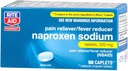 Rite Aid Naproxen Sodio Pain Alief Pills, 220 mg Caplets - 50 Contagem de AINEs Dor Reliever , Pílulas de dor , produtos de alívio da dor de volta , produtos de alívio da dor muscular e costas , alívio da dor em tempo real