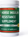 Suplemento de Resistência à Insulina para Cavalos - Laminite Tratamento Laminite Natural Pó de Erva para Pés Doloridos e Laminite Crônica, 1,87 kg (fornecimento de 90 dias)