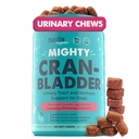 Poderoso Paw Waggables Cran-Bladder (Made in The USA) □ Vet Formulated Cranberry Supplement for Dogs – Cranberry Chews for Dogs, Urinary Tract & Bladder Support, Bacon Flavored, 120 Soft Chews