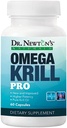 Naturals do Dr. Newton OmegaKrill Pro EPA & DHA, Omega 3, Pristine Krill Oil – Cérebro, articulações, olhos - 60 Softgels