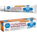 MED PRIDE 1% Clotrimazol Antifúngico Creme 1 oz- Fungus Tratamento da pele com - Jock Coceira Pomada Corpo - Combate a Infecção, Erupção do suor, Atletismo Pé, Ringworm & Alivia Coceira, Queimamento