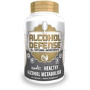 Cápsulas de Defesa de Álcool (60 Count) Promove Metabolismo de Álcool Saudável (') Contém Dihidromiricetina, Extrato de Ginger
