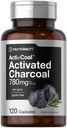 Horbäach Charcoal Pills 780mg 120 Cápsulas Ativado Charcoal de Shells Coconut Não-GMO e Gluten Free □ Acti-Coal