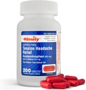 Timely - 200 Caplets - Tensão Cefaleia e Reliever Dor com 500 mg de acetaminofeno e 65 mg de cafeína Força extra para cabeça, pescoço, ombro e corpo Reliever dor, Aspirina Livre - Made in USA