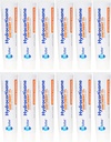 Globe Hydrocortisona 1% Força Máxima Pomada Transparente 1 oz Anti-Itch Pomada para Vermelhidão, Inchaço, Coceira, Erupção cutânea, Dermatite, Bites de Insecto/Mosquito, Eczema, Hemorroidas e Mais (12 Embalagem)