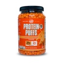 Picos Twin Peaks Protein Puffs - (Nacho Cheese), Keto Friendly, Lanche baixo de carboidratos (300g, 21g de proteína, 2g de carboidratos líquidos, alta proteína, Lanche saudável crocante)