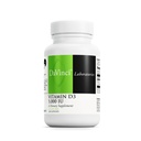 DAVINCI Labs Vitamina D3 5000 UI - Suplemento dietético para apoiar dentes e ossos saudáveis, função cardiovascular e saúde imunológica* - com 5000 UI por serviço - sem glúten - 120 Cápsulas