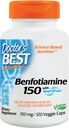 Cápsulas Vegetais de Benfotiamina, 150 mg, 120 contagem