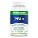 Enzyme Science Pea + Suplemento de Curcumina Turmérica para Apoio Fisiológico Ajuda a apoiar Sistemas Nervosos, Imunes e Musculares - 60 Cápsulas
