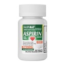 HealthA2Z® Aspirina 81 mg □ DYE Free □ Baixa Força □ 200 Contagens □ Alívio da dor reduz dores menores dor muscular e cãibras