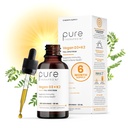 Puro Therapro Rx Vegan D3 + K2 Orgânico 100% lipossômico 20ml Made in USA □ 6 Mês de Abassorção Máxima Vitamina D3 e Vitamina K2 Suplementos para homens e mulheres, D3 Vitamina 5000 UI