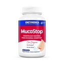 Enzimedica, MucoStop, Suplemento Enzima Natural, Alivia Congestão sazonal ou ocasional, Suporta respiração fácil, 96 Contagem