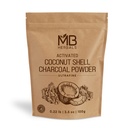MB Herbals Ativado carvão em pó de coco Shell 3,5 oz (100 Gram) para uso externo apenas □ Para embalagens e máscaras de rosto de dente Powder