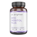 Dr. Brighten Myoinositol Plus - Doutor Formulada Razão de Mio- e D-Chiro-Inositol para suportar os sintomas de PCOS, equilíbrio hormonal, função ovariana saudável, e ciclos menstruais regulares