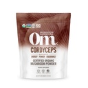 OM Mushroom Cordyceps Powder 7.05 oz (100 Servings) – Orgânico, Vegan, Não-GMO, Gluten-Free – Energia, Stamina & Suporte Endurance – Superalimento adaptogênico para esportes, desempenho, smoothies & chá