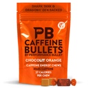 Caffeine Bullet Energy Chews - Chocolate Laranja. 16 * 85mg - Kick mais rápido do que pílulas, géis e chiclete. Ciência do esporte para correr, ciclismo, jogos. Um impulso de resistência pré-treino.