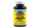 Mistura natural de carbonato de cálcio 600 mg com D3 400 UI 100 Comprimidos, (Pacote de 1), 079854016819