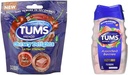 Tums Chewy Delights Soft Chews, Very Cherry, 32count & Tums Ultra Strength 1000 Antiácido, Assorted Berries, 72 Tablets