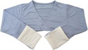 Eczema de Rayon Eczema Rosto Anti-Scratch Vest de capa de manga (24 meses Bule)