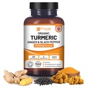 Turmeric Curcumin 1440mg com pimenta preta e gengibre I 120 Vegan Turmeric Cápsulas de alta força (2 Mês de fornecimento) I Made in the UK by Prowise Healthcare