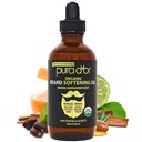 PURA D'OR 4 Oz ORGANIC Beard Softening Oil - Original Sandalwood Scent - Leave-In Conditioner, Argan & Jojoba Oil - Mustache Care & Maintenance, Aumente a suavidade e força - Barba cabelo, pele e rosto