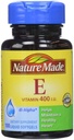 Natureza Made dl- Alfa Vitamina E 400 UI Softgels 100 ea (embalagem de 4)