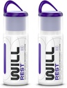 Loção de magnésio para dormir I Creme de magnésio tópico noturno para relaxar I Loção de vitamina D & lavanda para melhor sono & alívio I 3 Fl oz (2 pacote)