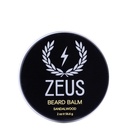 ZEUS Beard Balm, Natural Beeswax & Shea Butter Balm, Condicionador de suavização para cabelos faciais – MADE IN USA (Sandalwood) 2 onças.