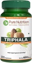 Pure Nutrition Triphala Extract 700mg - 60 Caps (Extract Equiv. a 1900mg Triphala Fruit Powder) Non GMO (Uma vez por dia)