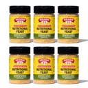 Bragg Nutricional Levedura assado alho tempero - (6 Pack) 3 onças - leite-livre queijo parmesão substituto - perfeito para saladas, massas, pipoca, e mais