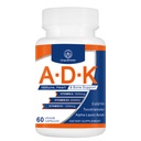 ADK Suplemento Vitamina 20000 UI - Vitaminas de alta potência A, D3 e K1 para coração, saúde óssea e imunossuporte Vitamina ADK 60 Cápsulas