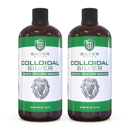 ** Líquido Coloidal de Prata Enhanced – Ultimate Imune Support Supplement (Suplemento Imune Boost & Imune Booster para Adultos) Solução de Água de Prata para Defesa Imunitária (30 PPM)