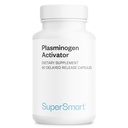 Supersmart - Plasminogen Activator (Formula Avançada) - com Pterostilbene, Nattokinase, Serrapeptase, OPC - Suplemento Antioxidante de Alta Potência - Sem Glúten e Não-GMO