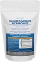 Bicarbonato de sódio orgânico uso de alumínio free Baking Soda. Nenhum pó de soda de cozimento puro químico para saúde e bem-estar. Bicarbonato de sódio 2 lb