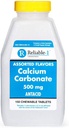 Confiável 1 Carbonato de cálcio 500 mg 150 Comprimidos (1 frasco)