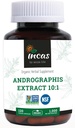 Incas Andrographis Cápsulas Max Andrographides - 1000mg Tamanho de serviço (120 Cápsulas) - Clinicamente Estudos para Sistema Imune Saúde & Não OGM Verificado por NSF