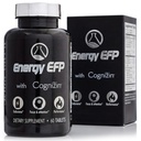 Energia EFP Brain Booster - 60Ct Nootropic Energy Supplements for Focus & Stamina with Citicoline, Vitamina B, Ashwagandha, L-Theanina, Ginseng