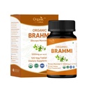 Brahmi 120 comprimidos – USDA Organic Bacopa Monnieri Supplement – Suporta Foco, Calmo & Memória – Nootrópicos ervas*