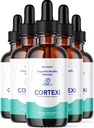 LIVORKA Cortexi Drops Oral to Drink - Fórmula para Saúde do Ouvido, Suporte Auditivo - Pacote de 5 Garrafas (Fornecimento de 150 dias)