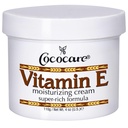 Cococare Vitamina E Super rico creme hidratante fórmula - alta potência hidratante da pele - 4 Oz