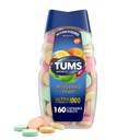 TUMS Comprimidos antiácidos ultra-força para alívio da azia mastigável e alívio da indigestão ácida, variedade de frutas - 160 contagem
