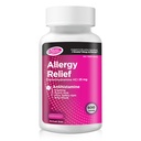 Alergia Alívio Anti-histamínico, Difenidramina HCl 25mg, (contagem de 600), Comparado com a marca nacional Alergia Ultratabs, Alivia alergias sazonais internas ou externas Superior Respiratória