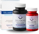 Relumins Premium Summer Glow Set – Colágeno Blueberry, Glutationa 1000mg & Vitamina C – Apoio antioxidante para a saúde da pele e bem-estar geral – 3-em-1 Kit de beleza e bem-estar