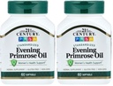 21o século noite óleo de Primrose Softgels, 60 contagem (Pacote de 2)