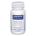 Encapsulamento puro Selênio - 200 mcg - para função celular saudável, sistema imunológico & defesas antioxidantes - Suplemento mineral - Vegan & Gluten Grátis - 60 Cápsulas