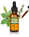 Herb Pharm Adrenal Suporte Fórmula líquida de ervas com Eleuthero e extratos líquidos de alcaçuz - 1 onça